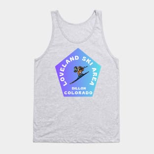 Loveland Ski Area Dillon Colorado U.S.A. Gift Ideas For The Ski Enthusiast. Tank Top